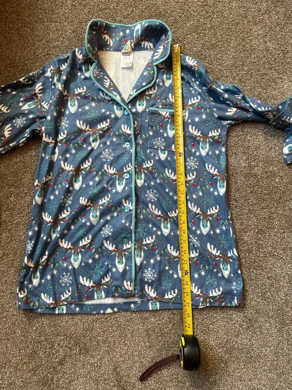 Matching adult and toddler Christmas Reindeer pajamas new.